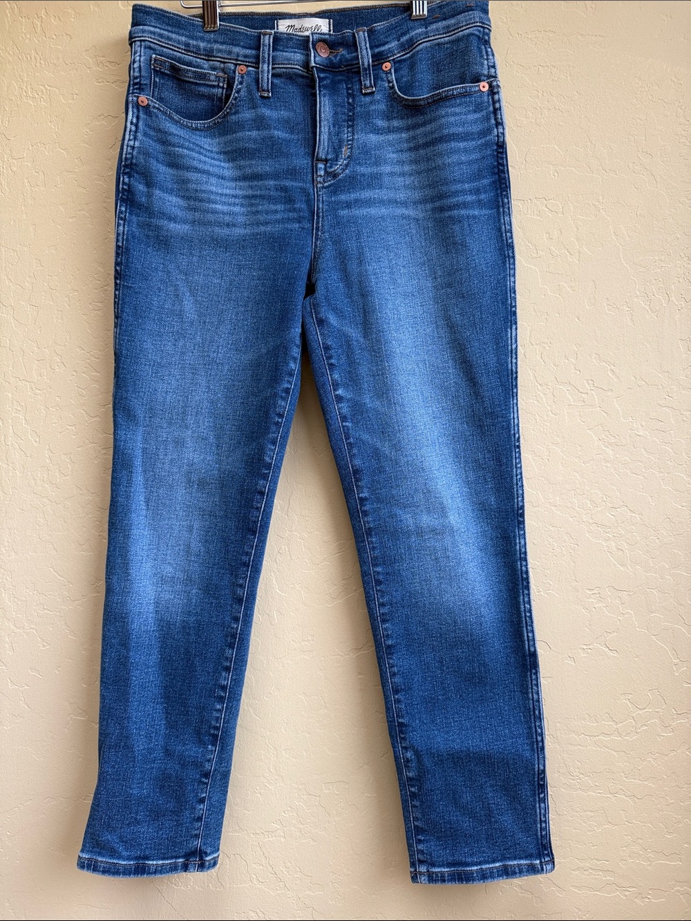 Madewell Skinny Jeans in Mid Blue Wash